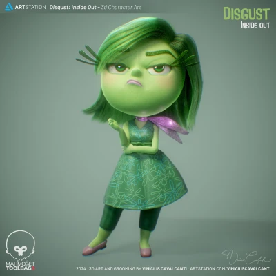Character design board by Vini Cavalcanti